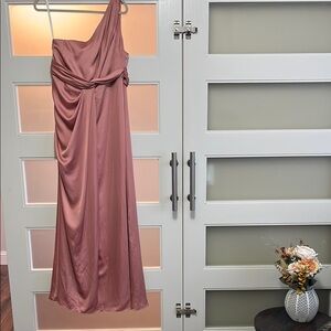 One Shoulder Dress with twist detail